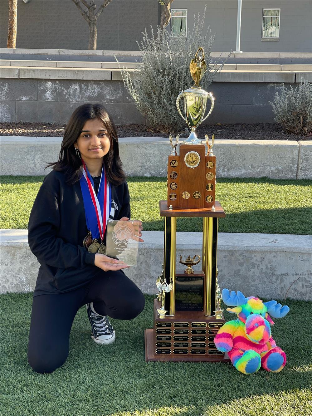 HHS Academic Decathlon Region IV Champions - February 2023